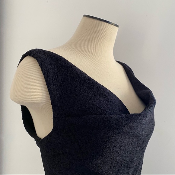 St John Couture Embroidered Silk Knit Dress Sz 8 - Picture 4 of 9